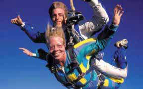 Exhilaration Sky Diving