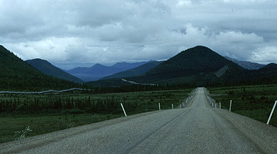 Approaching the Brooks Range from the south, by Nick Lawrence