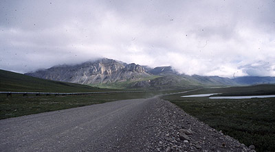 The Dalton approaches the Brooks Range from the north, by Nick Lawrence